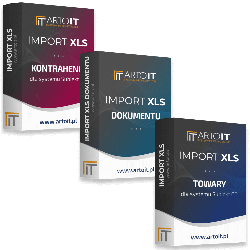 Subiekt GT - Pakiet Import Towarów + Importer Dokumentu + Import Kontrahentów