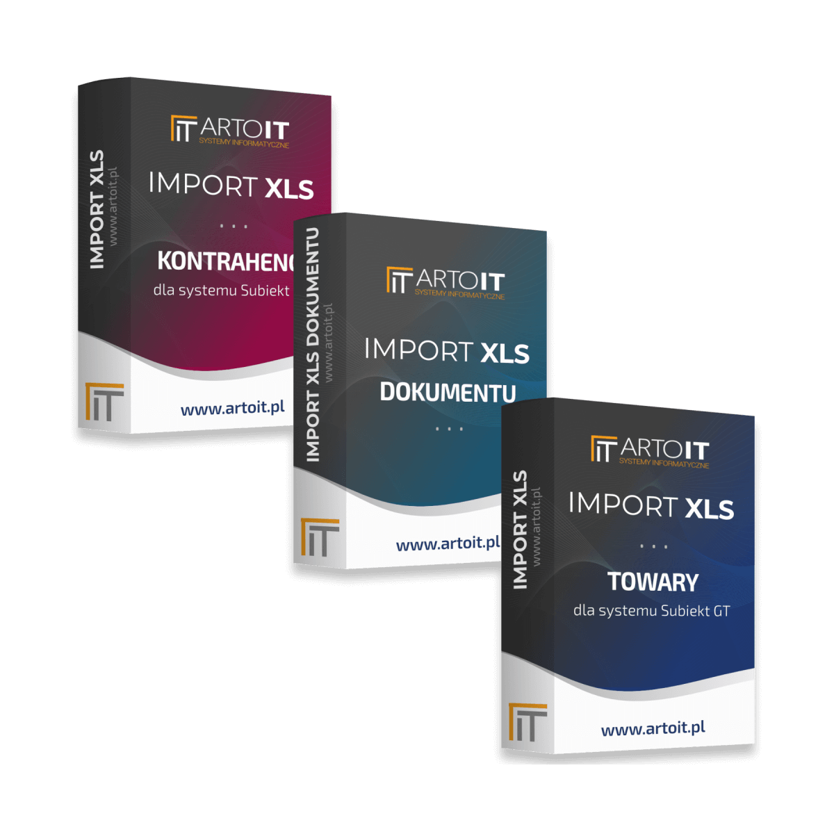 Subiekt GT - Pakiet Import Towarów + Importer Dokumentu + Import Kontrahentów