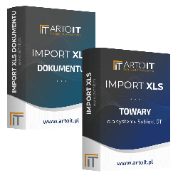 Subiekt GT - Pakiet Import Towarów + Importer Dokumentu