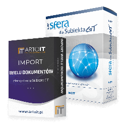 Subiekt GT - Pakiet Importer Wielu Dokumentów + Sfera