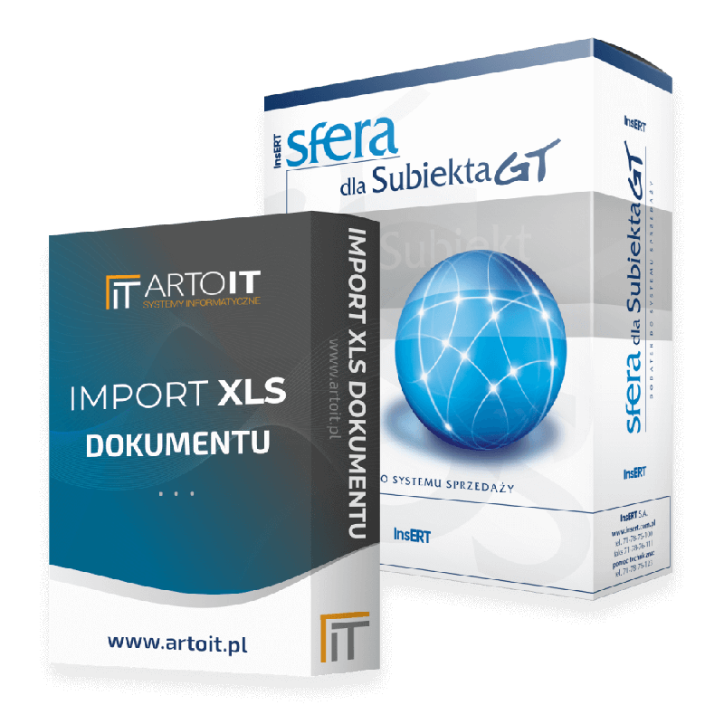 Subiekt GT - Pakiet Importer Dokumentu + Sfera