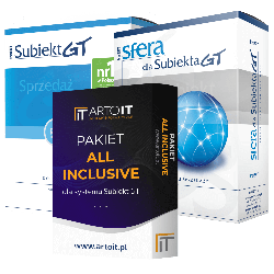 Pakiet Subiekt GT + Sfera + All Inclusive