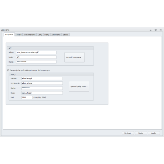Subiekt GT - Synchronizator Shoper