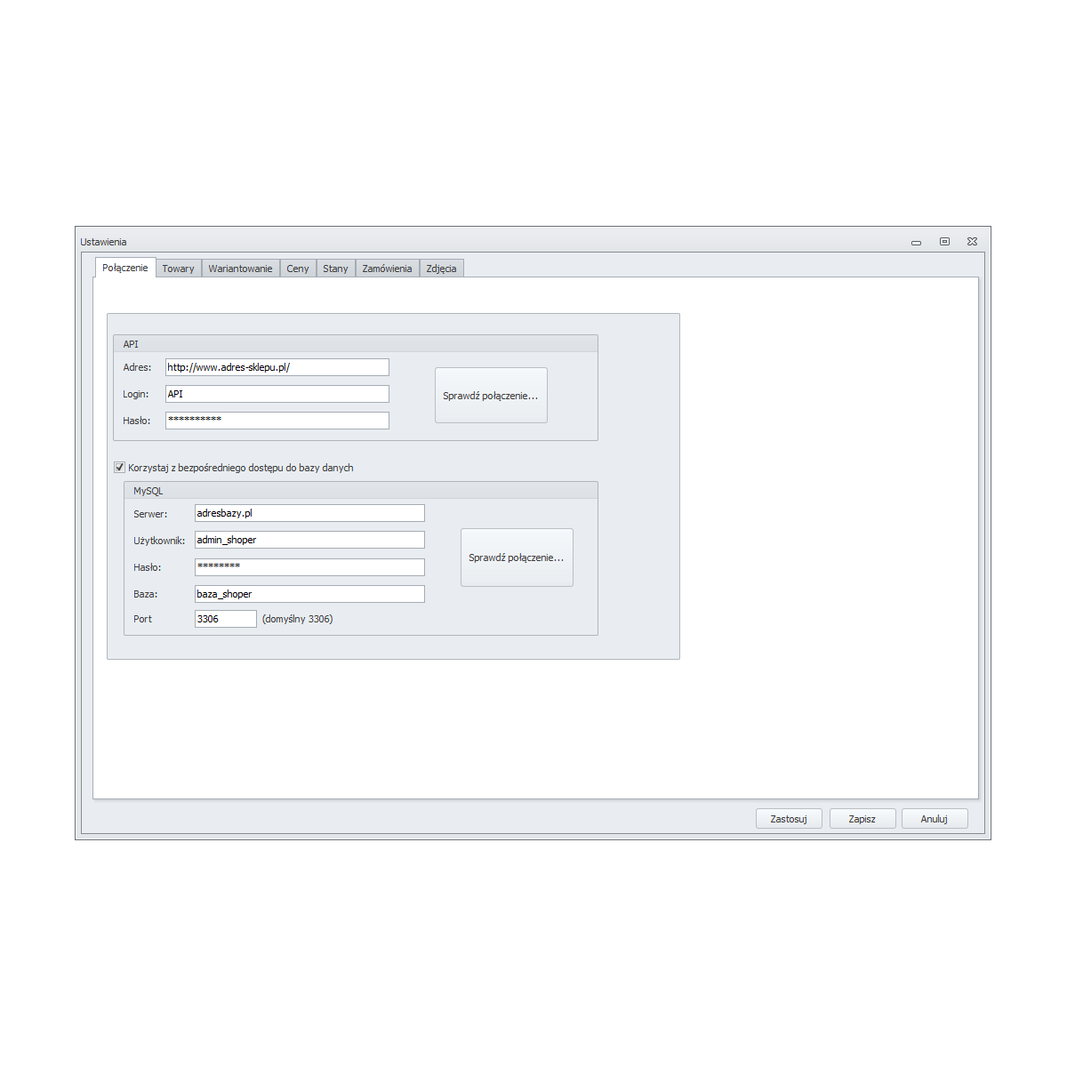 Subiekt GT - Synchronizator Shoper