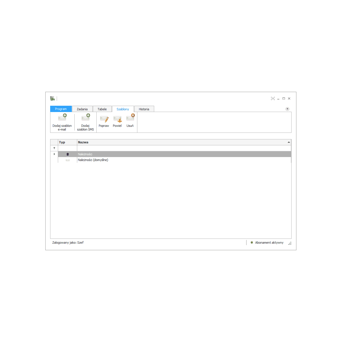 Subiekt GT -  Windykator należności