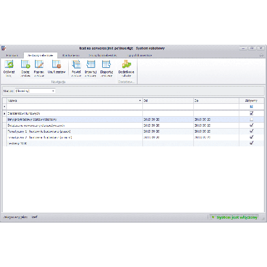 Subiekt GT - System rabatowy