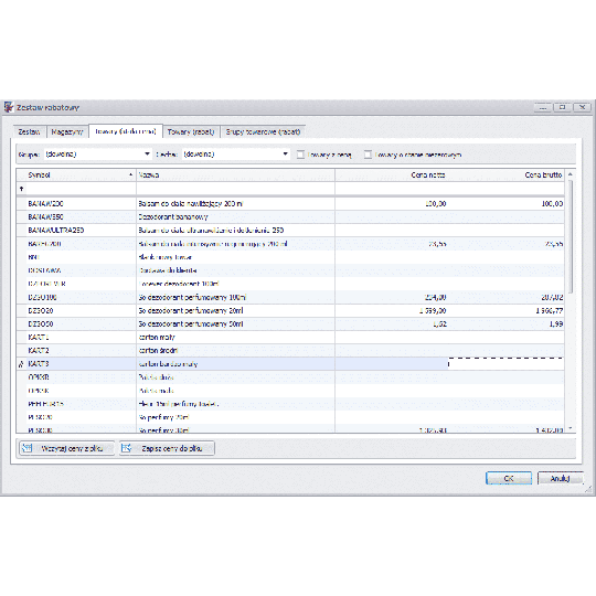 Subiekt GT - System rabatowy