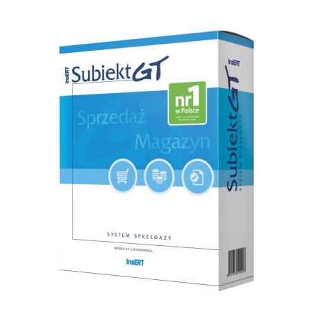 Subiekt GT - Licencja elektroniczna na 3 stanowiska