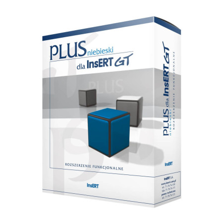 niebieski PLUS dla InsERT GT - licencja elektroniczna