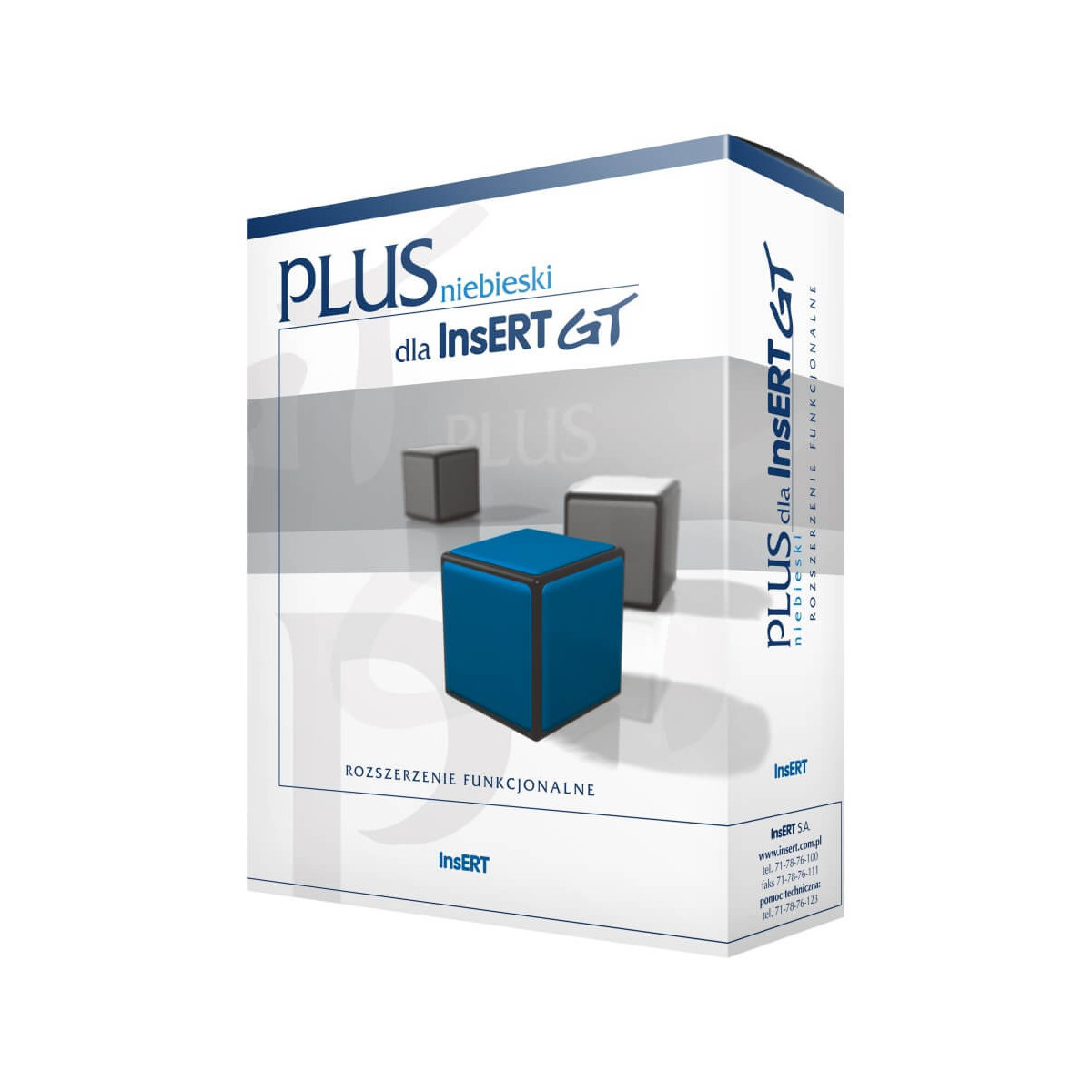 niebieski PLUS dla InsERT GT - licencja elektroniczna