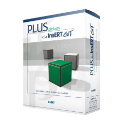 zielony PLUS dla InsERT GT - licencja elektroniczna