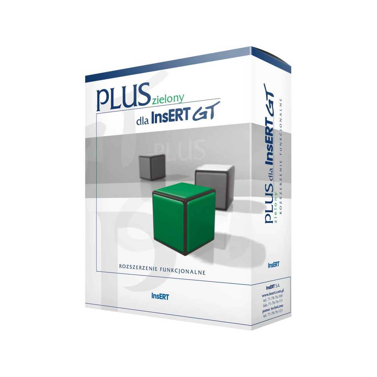 zielony PLUS dla InsERT GT - licencja elektroniczna
