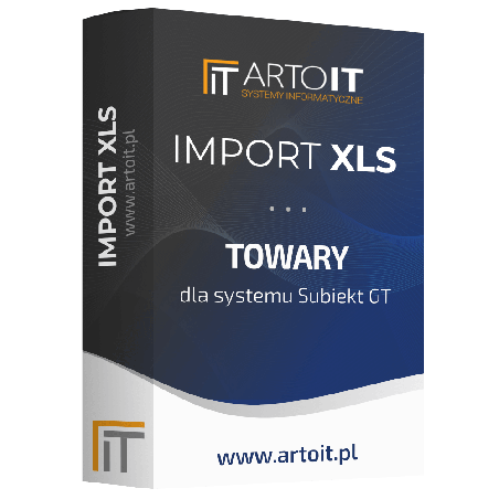 Subiekt GT - Importer Towarów z Excela