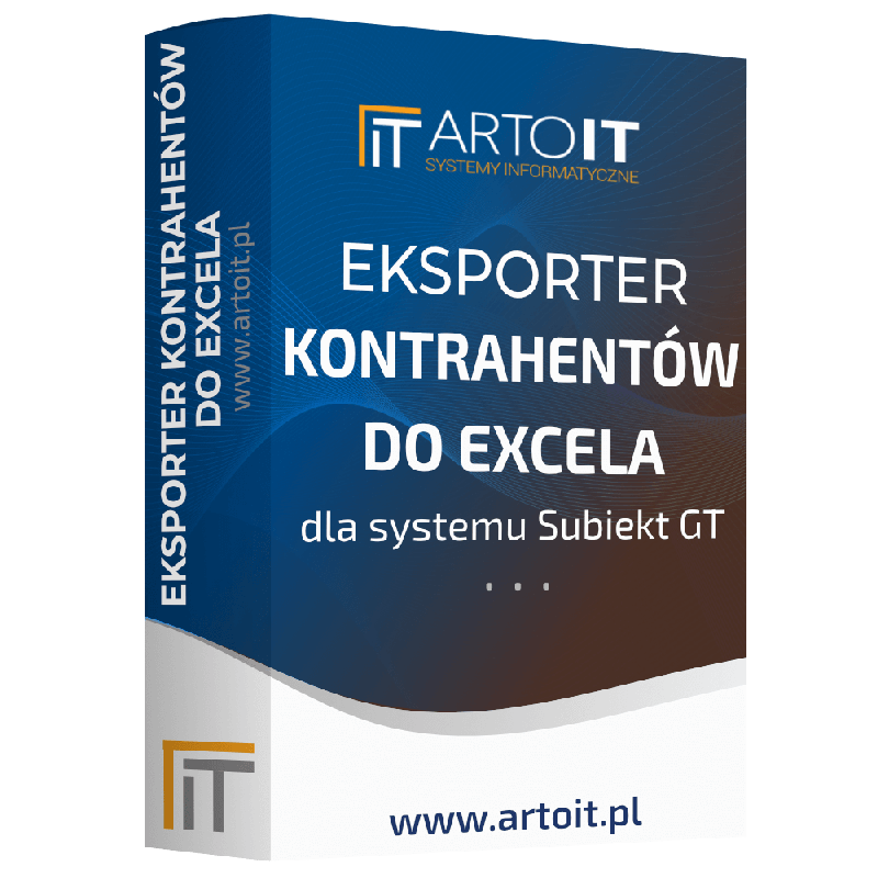 Subiekt GT - Eksporter Kontrahentów