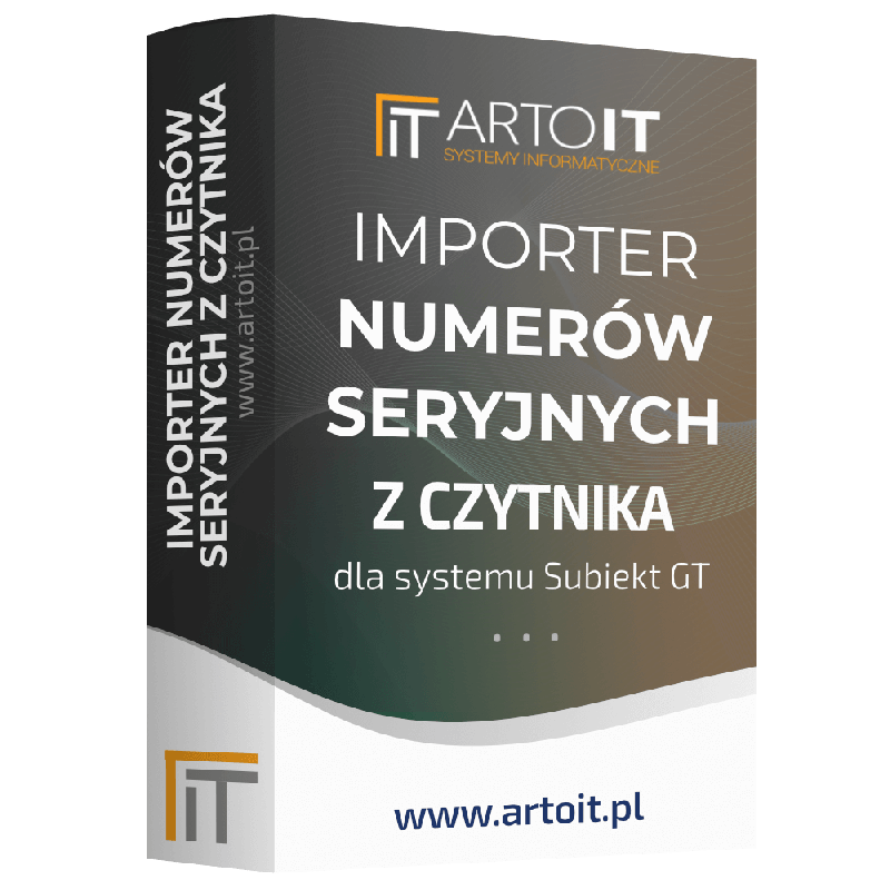 Subiekt GT - Importer numerów seryjnych