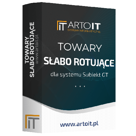 Subiekt GT - Towary Słabo Rotujące