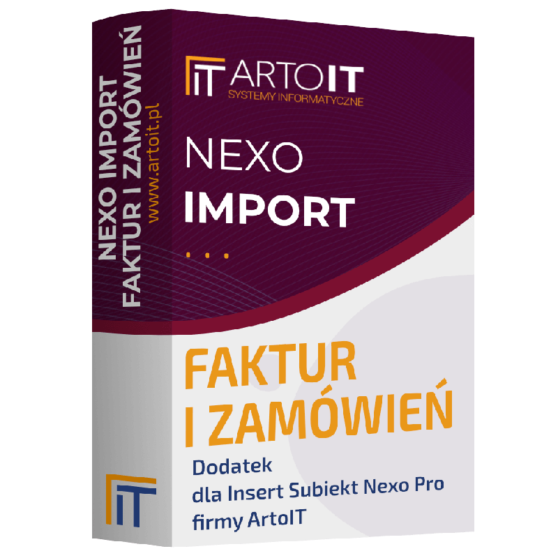 Subiekt nexo PRO - Importer Faktur i Zamówień z XML