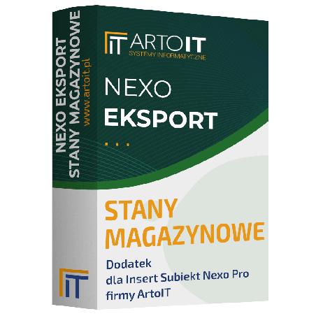 Subiekt nexo PRO - Eksporter Stanów Magazynowych