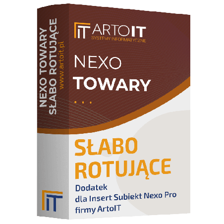 Subiekt nexo PRO - Towary Słabo Rotujące